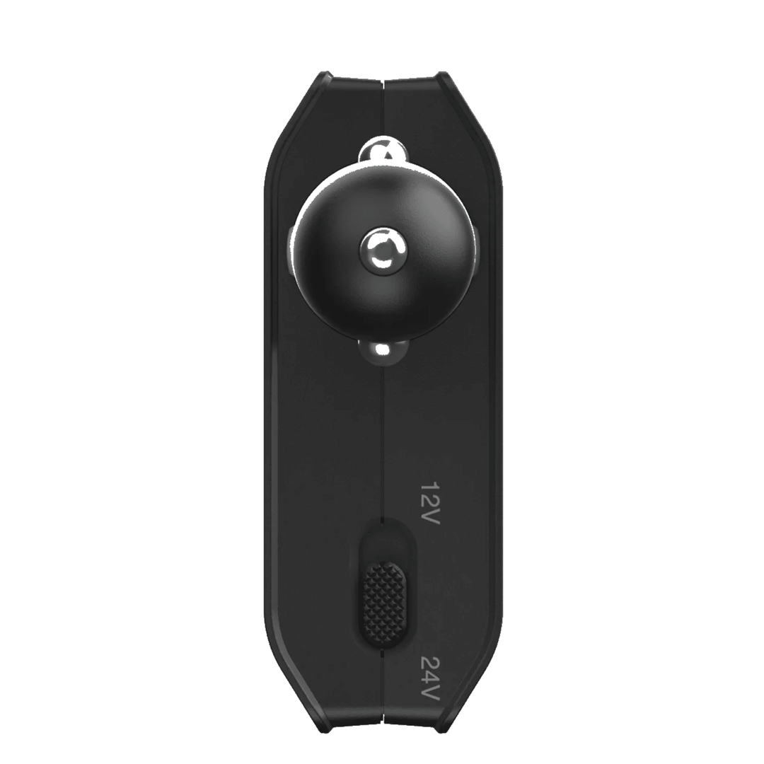 EcoFlow Smart Auto Battery Charger portable for cars and devices, showing the compact charger with charging ports and LED indicators.