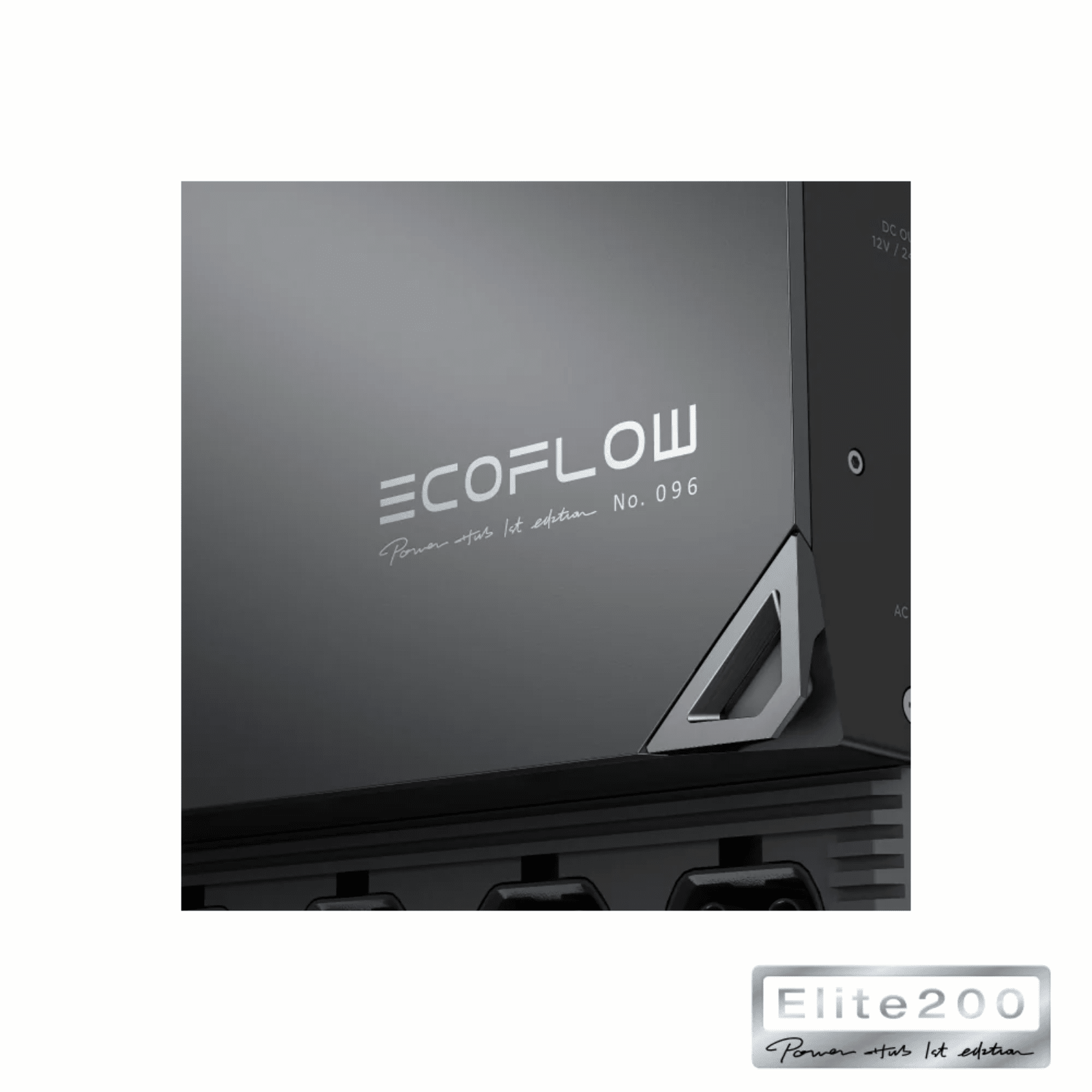 EcoFlow Power Auto Kit 5kVA 48V solar system console showing control panel and connections for high-efficiency backup power.