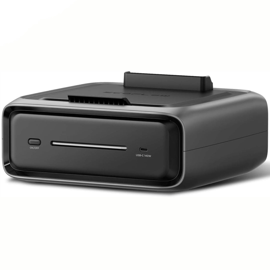EcoFlow RIVER 3 Plus Extra Battery EB300 286Wh expansion LiFePO4 battery for portable power backup system.