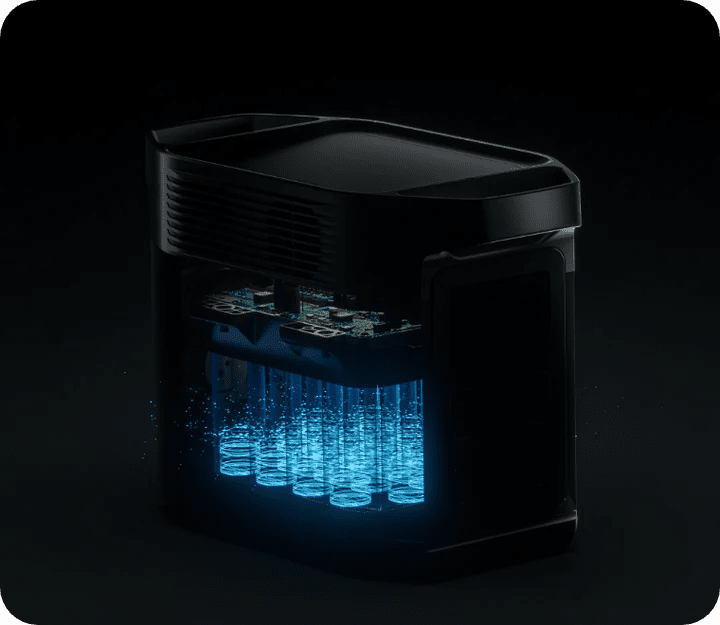 EcoFlow RIVER 2 Pro portable power station with 768Wh capacity and 220W solar panel for renewable energy and outdoor power needs.