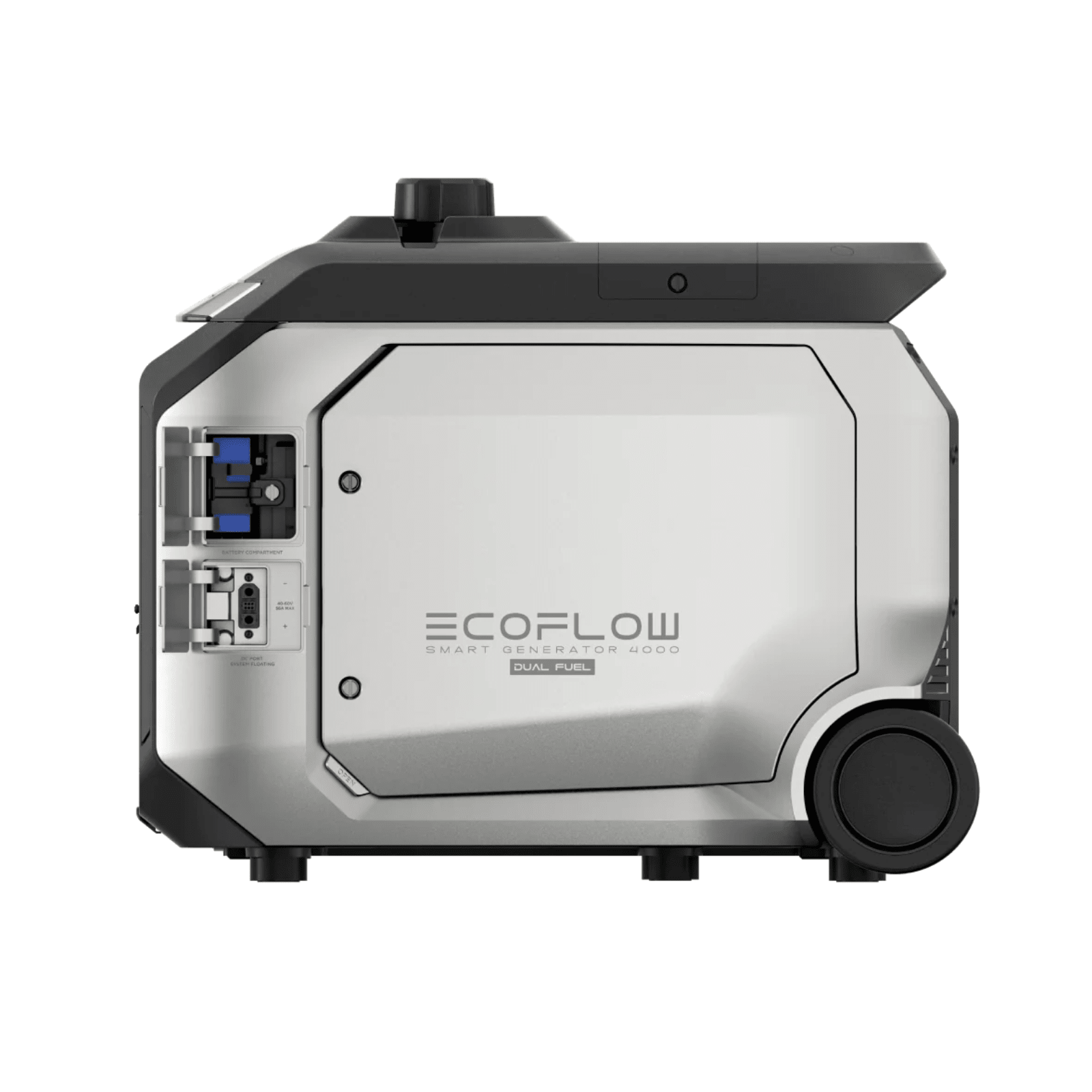 EcoFlow DELTA Pro 3 portable power station with 400W solar panel set, compact, powerful, ideal for outdoor and emergency use.