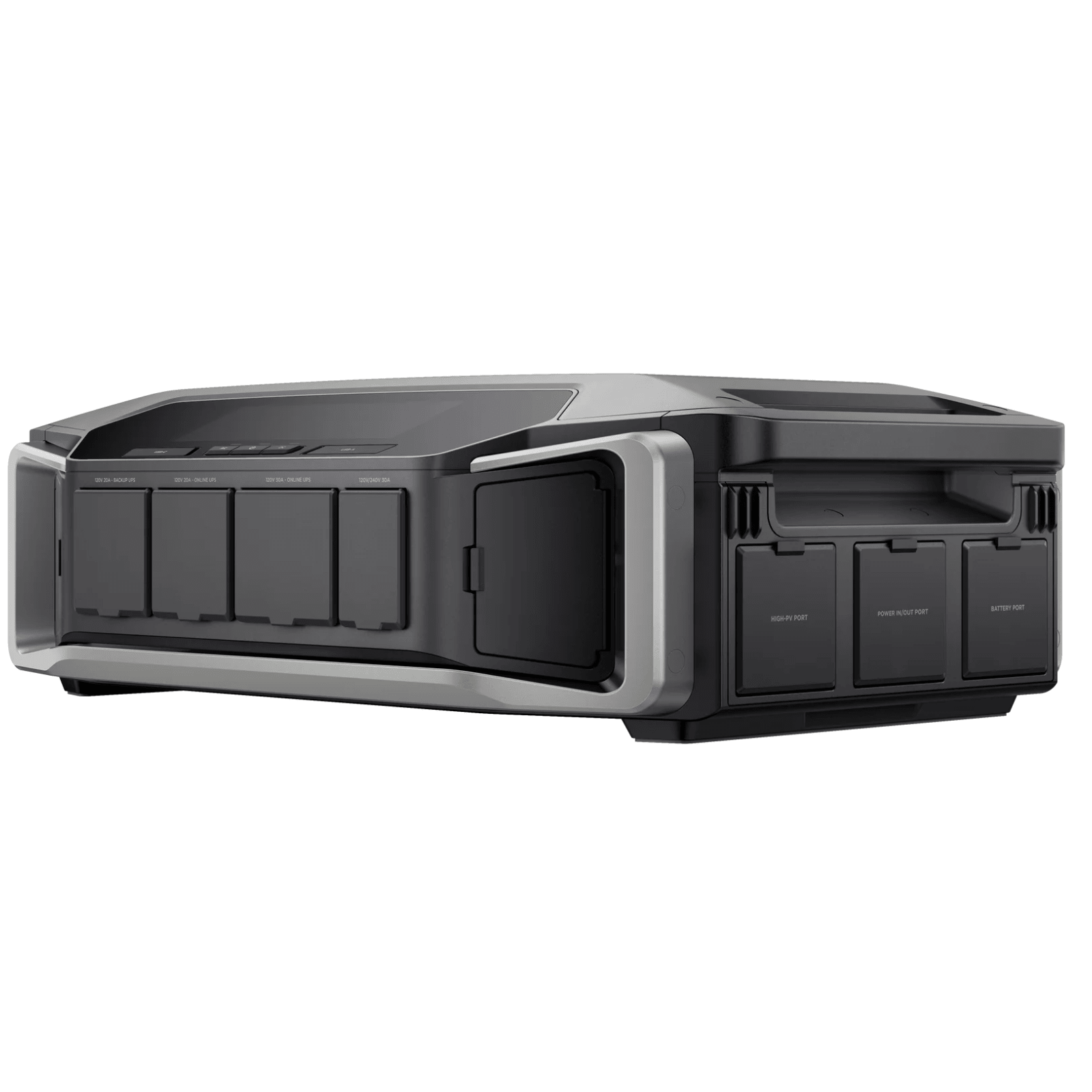 EcoFlow DELTA Pro Ultra Inverter unit providing high-power backup for home or outdoor use, compact and durable design.