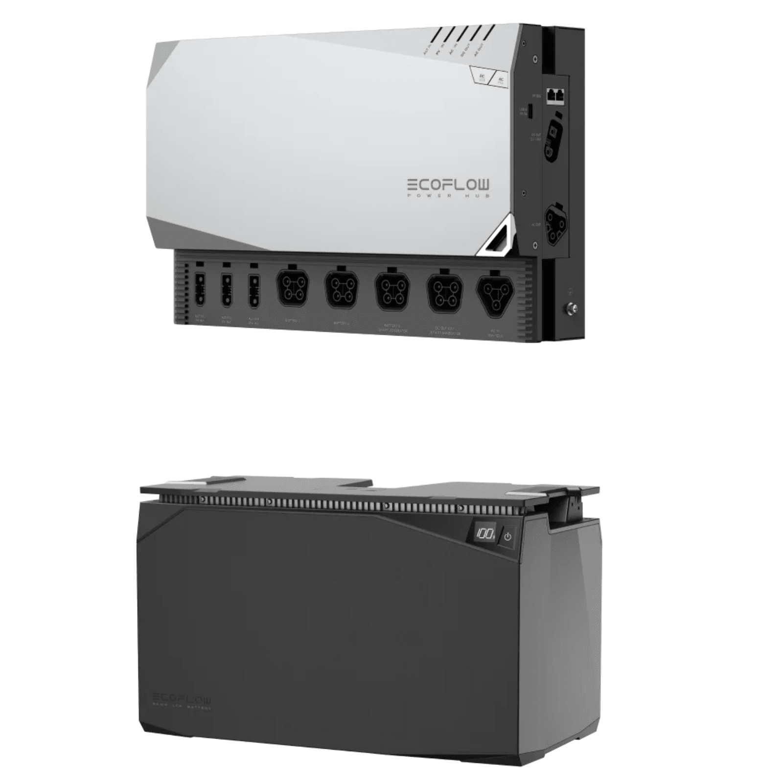 EcoFlow off-grid RV solar power backup kit with 5kVA 48V 30A power supply, designed for reliable off-grid energy for RVs.