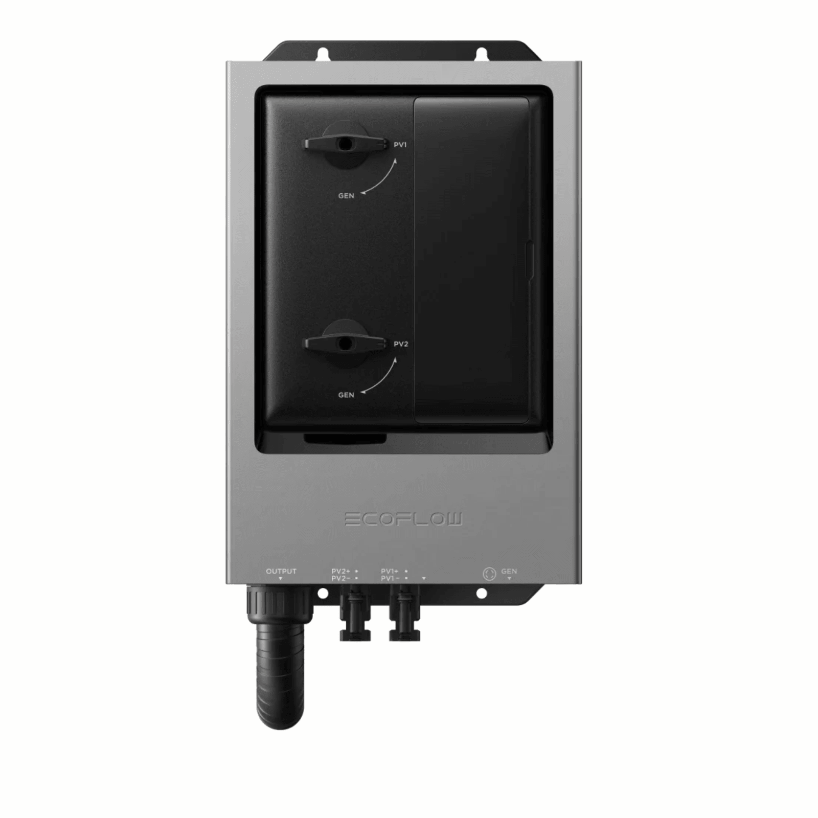 EcoFlow FlowMaster generator rectifier for portable EV chargers, converting 12kW AC to DC for Delta Pro Ultra X.