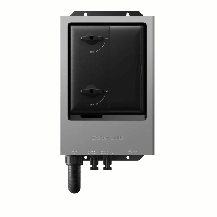 EcoFlow FlowMaster generator rectifier for portable EV chargers, converting 12kW AC to DC for Delta Pro Ultra X.