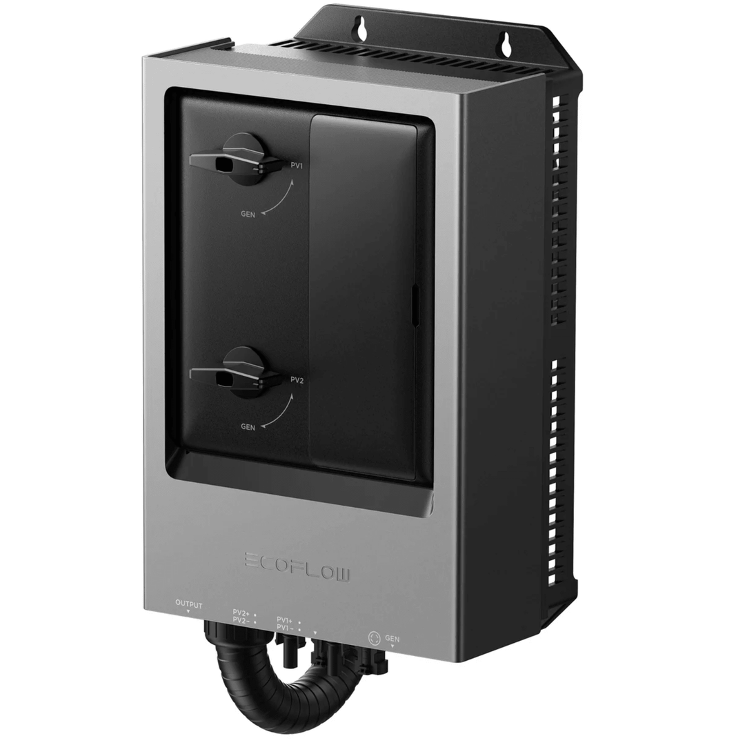 EcoFlow FlowMaster portable electric vehicle charger with 12kW AC to DC rectifier for Delta Pro Ultra X and other EVs.
