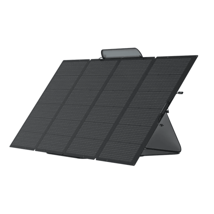 EcoFlow Delta Pro Ultra portable power station with two units, 10 batteries, Smart Panel 2, and 16x400W solar panels.