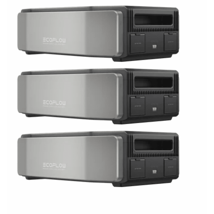 EcoFlow DELTA Pro Ultra portable power station with three 18kWh batteries for reliable energy storage and portable power.