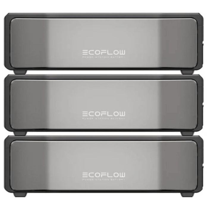 EcoFlow DELTA Pro Ultra portable power station with three 18kWh batteries for reliable energy storage and mobile power.