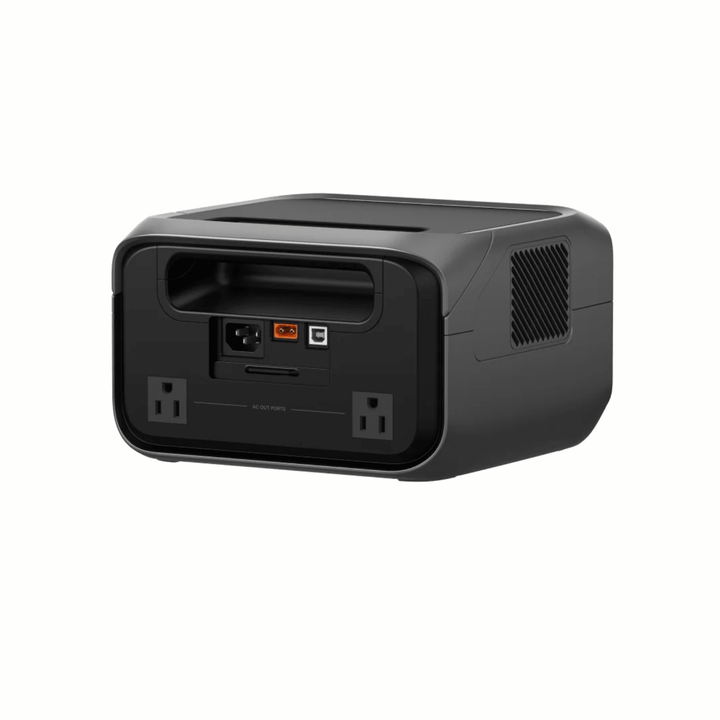 EcoFlow RIVER 3 Max Plus portable power station with 600W output, compact design, whisper-quiet operation, and up to 2x runtime.