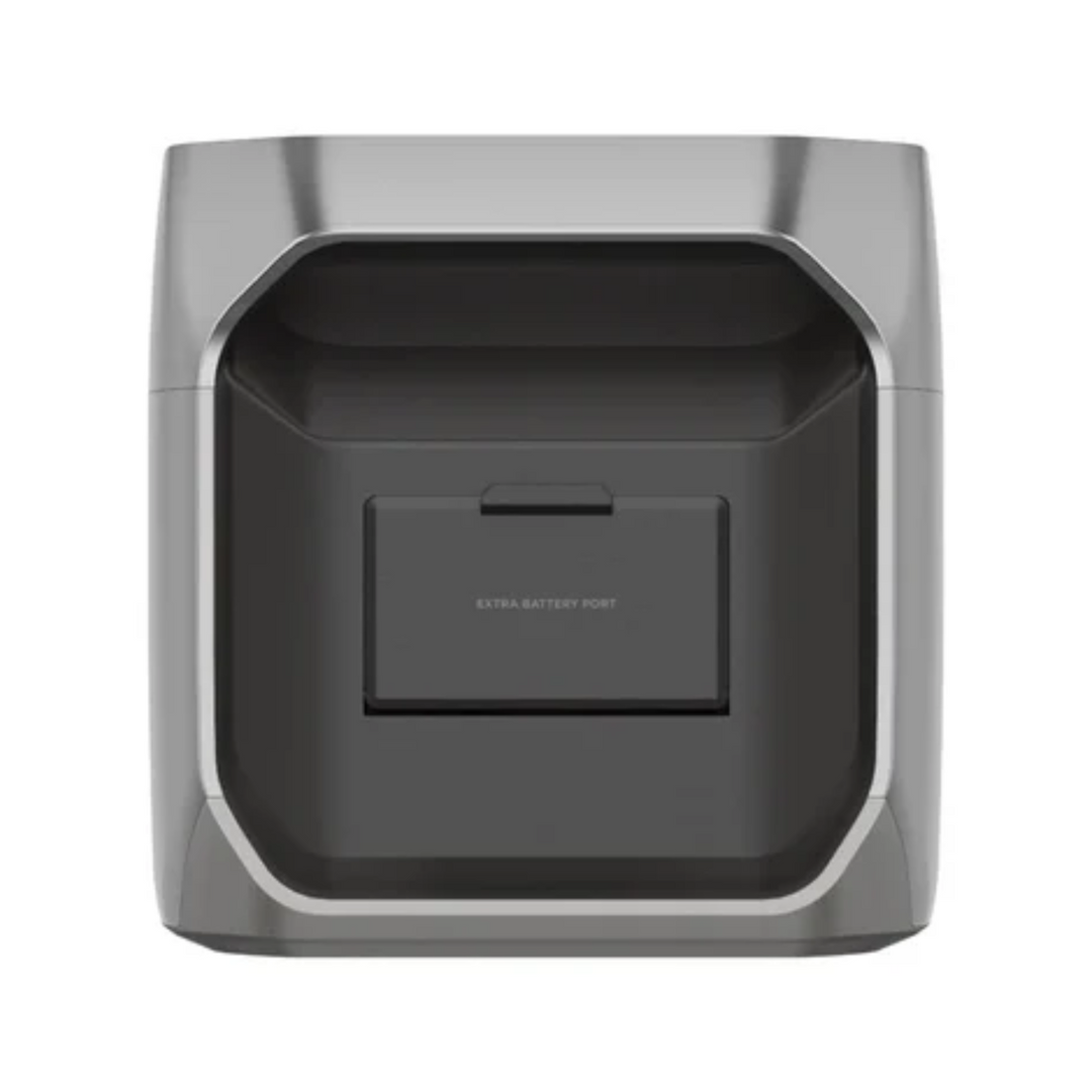 EcoFlow DELTA 3 Smart Extra Battery Reliable Expandable Energy Storage front view showcasing extra battery port.
