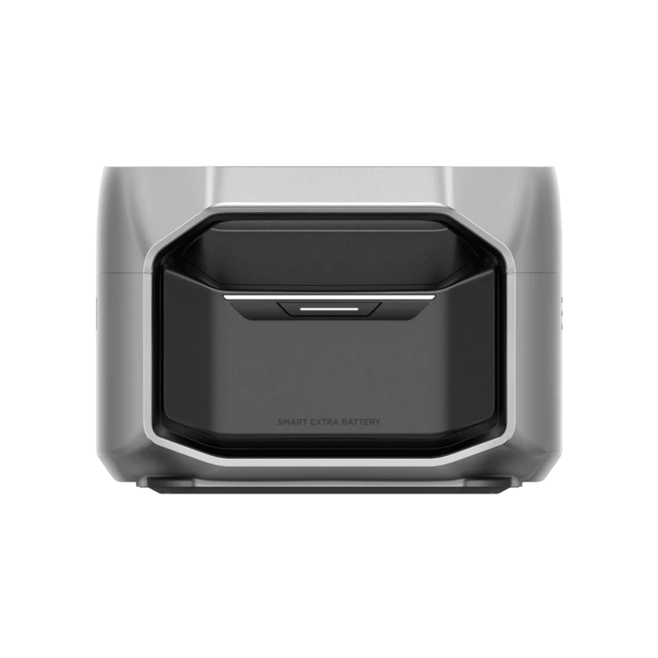 EcoFlow DELTA Pro 3 LFP Smart Extra Battery portable power station with 4096Wh capacity and rugged design.