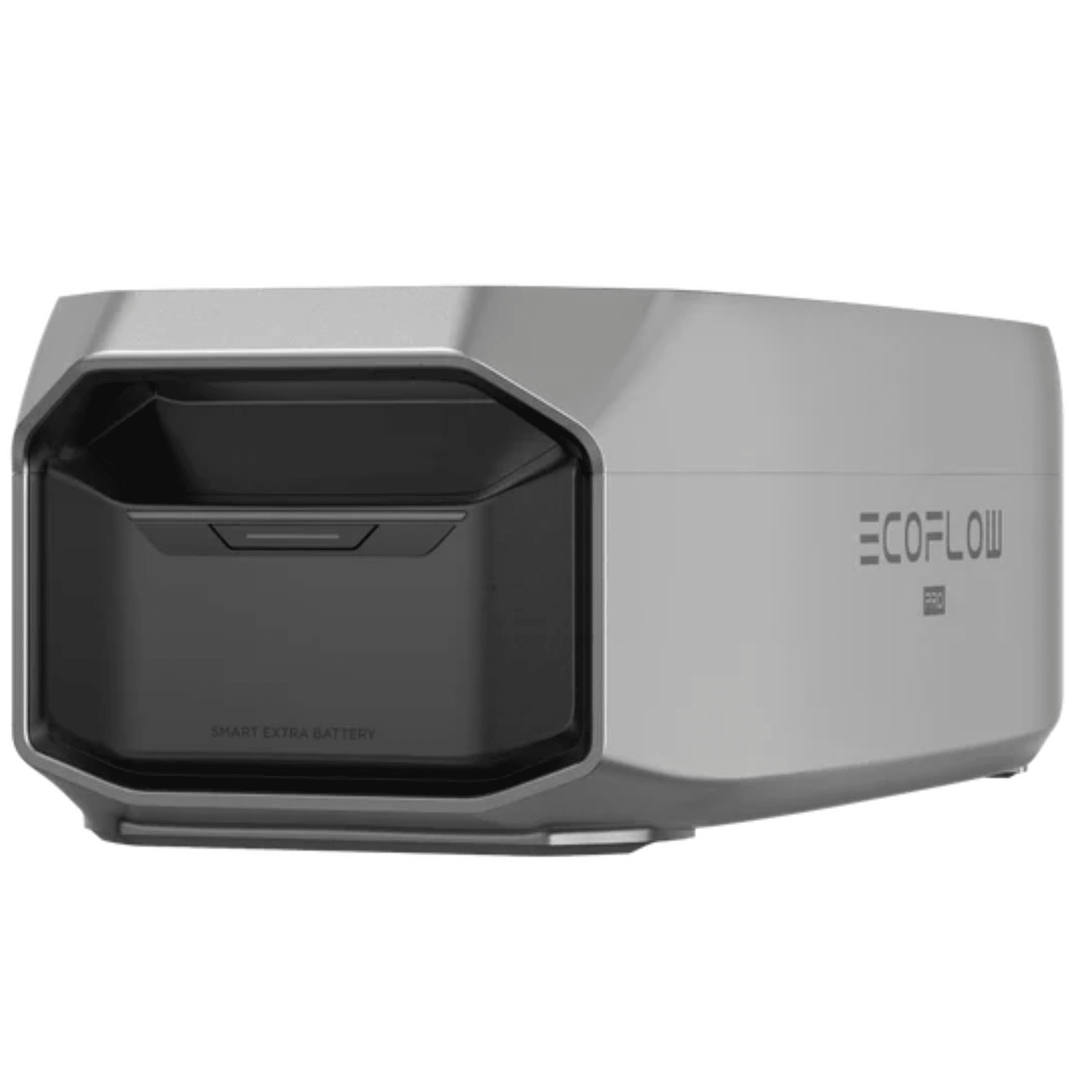 EcoFlow DELTA Pro 3 LFP Smart Extra Battery portable power station with 4096Wh capacity and 72.75 lb weight, shown in image.