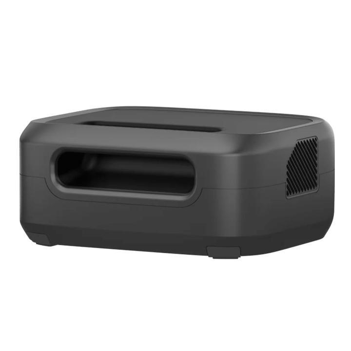 EcoFlow RIVER 3 portable power station with 245Wh capacity and 300W power backup, shown with charging ports and handle.