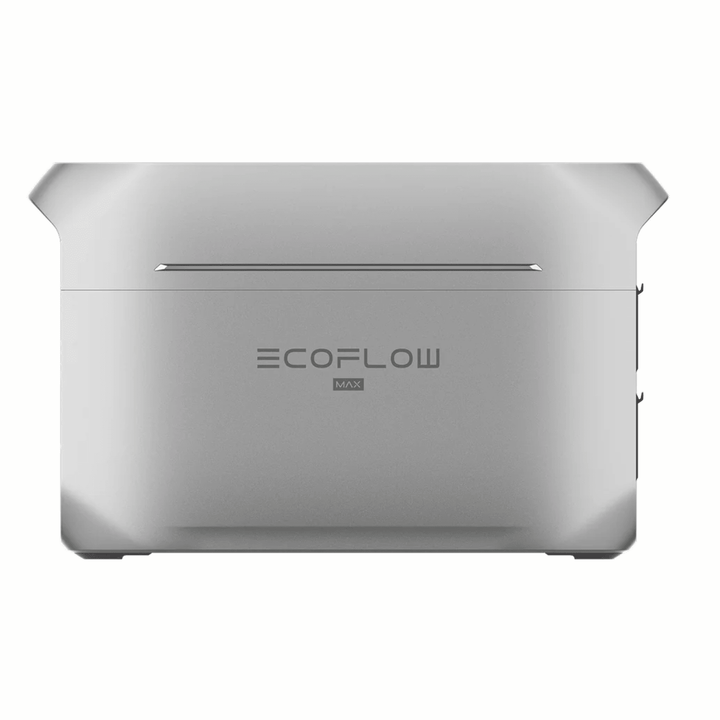 EcoFlow DELTA 3 Max Plus portable power station with extra battery and solar panel kit for outdoor and emergency power.