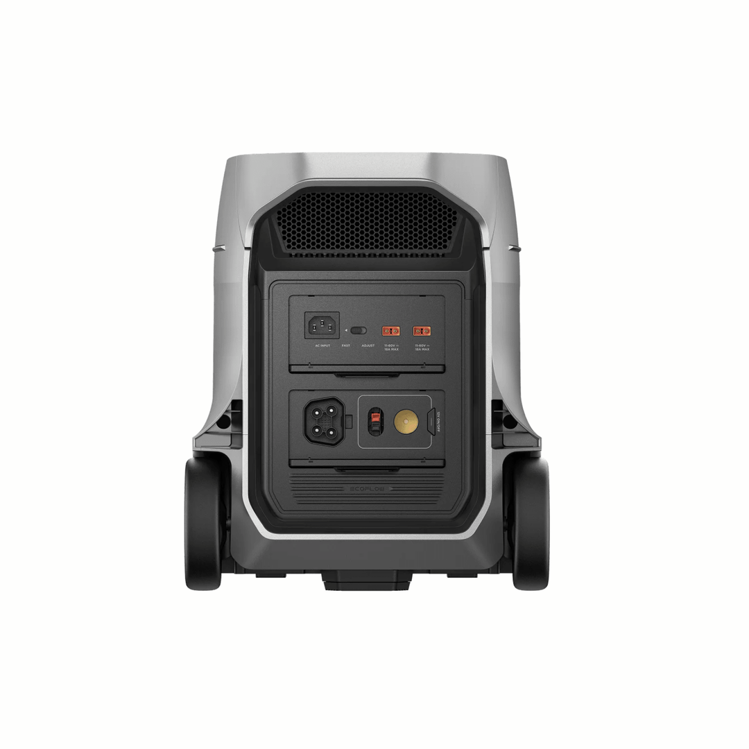 EcoFlow DELTA 3 Ultra Plus portable power station with extra battery and solar panel kit for renewable energy storage.