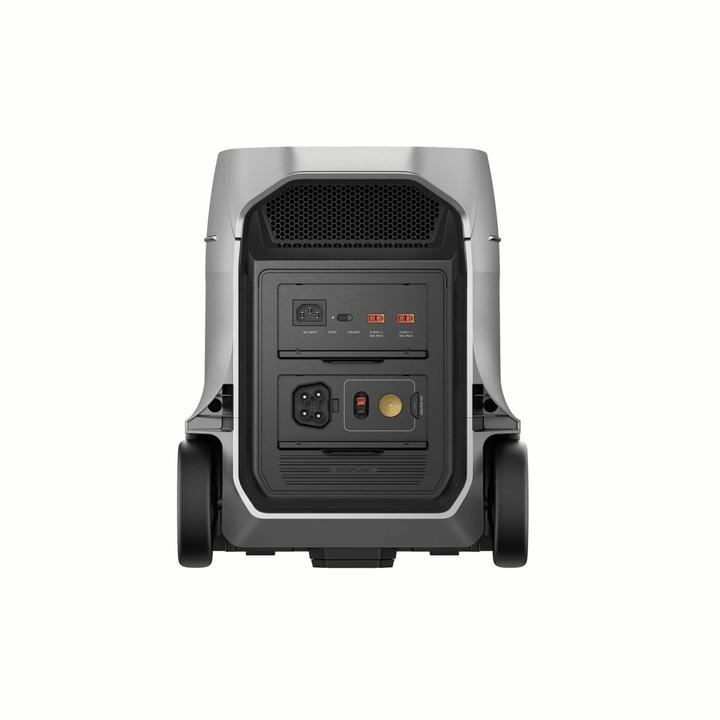 EcoFlow DELTA 3 Ultra Plus portable power station with extra battery and solar panel kit for renewable energy storage.