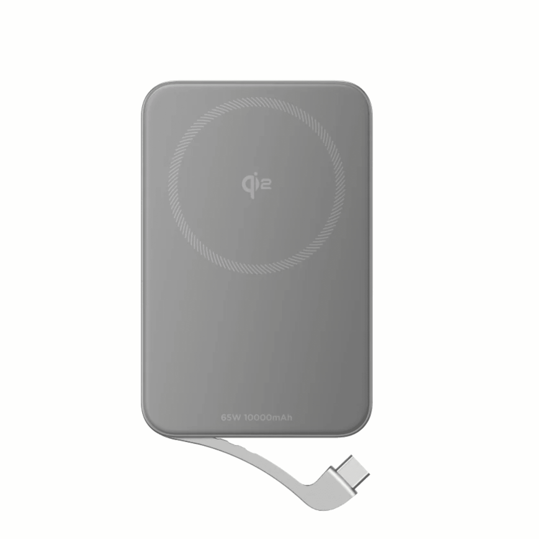 EcoFlow RAPID Magnetic Power Bank 10000mAh portable energy device with magnetic attachment and charging capabilities.