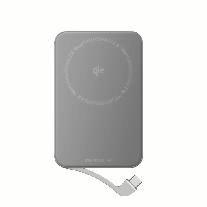EcoFlow RAPID Magnetic Power Bank 10000mAh portable energy device with magnetic attachment and charging capabilities.