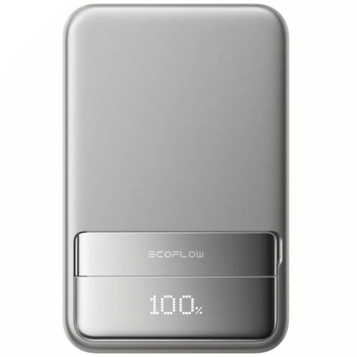 EcoFlow RAPID Magnetic Power Bank 10000mAh portable energy device with magnetic charging capability and compact design.