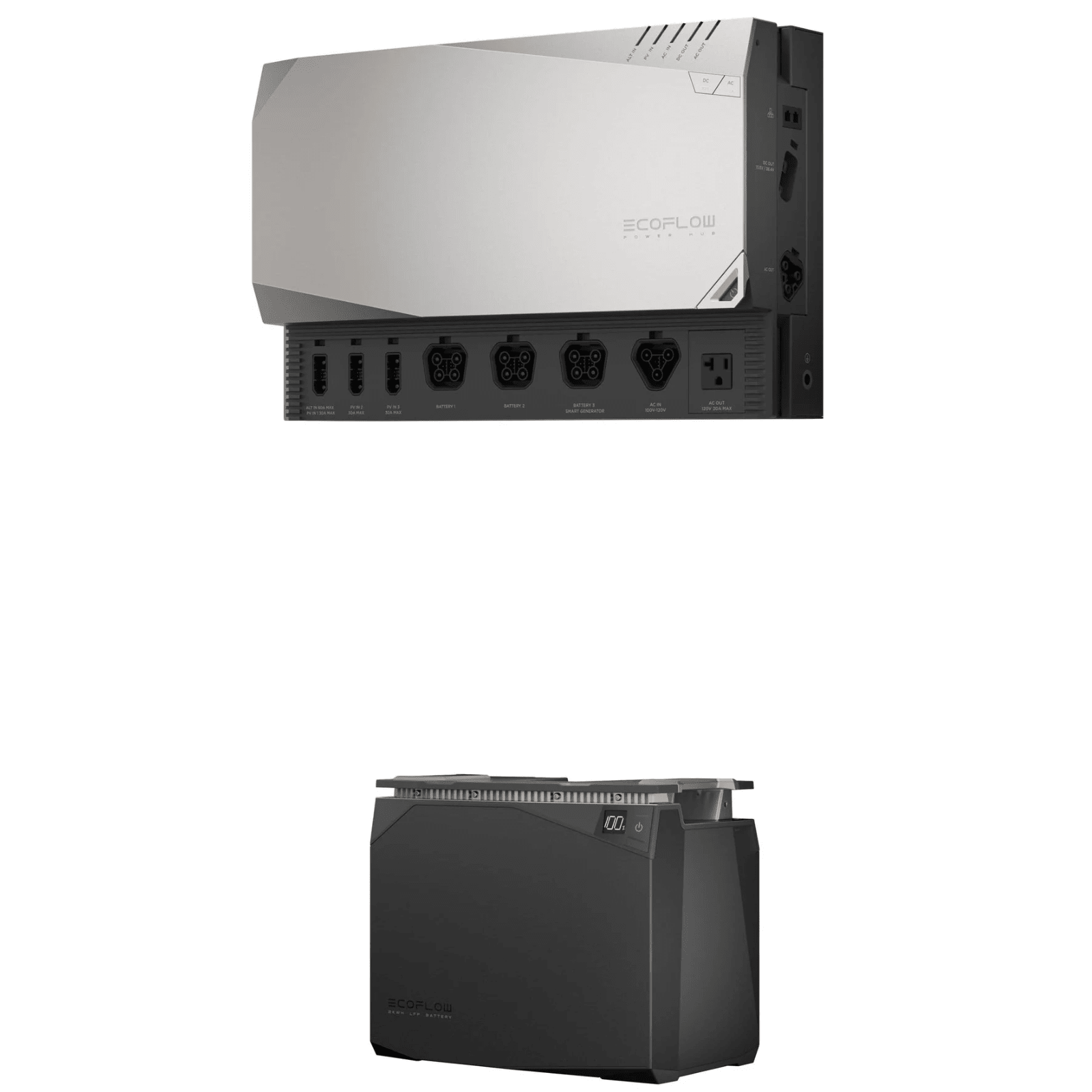 EcoFlow 2kWh Power Get Set Kit with high-capacity battery and solar charging capability, designed for portable energy storage.