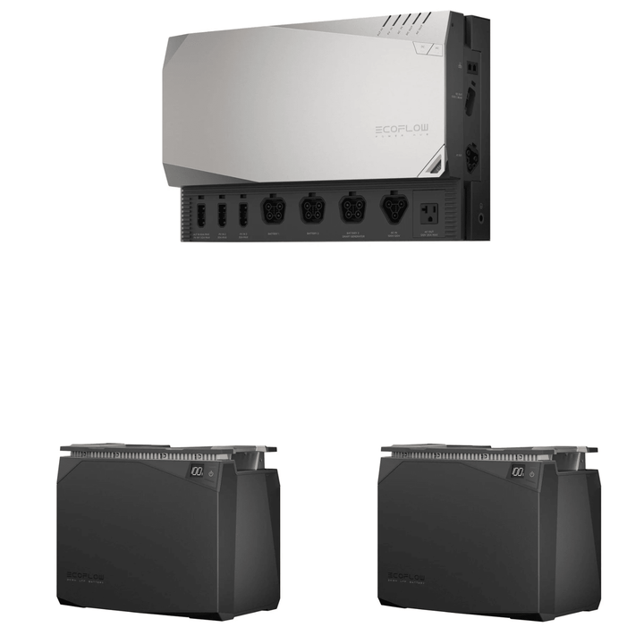 EcoFlow 4kWh Power Get Set Kit with solar panels and batteries for reliable solar energy storage and power backup.