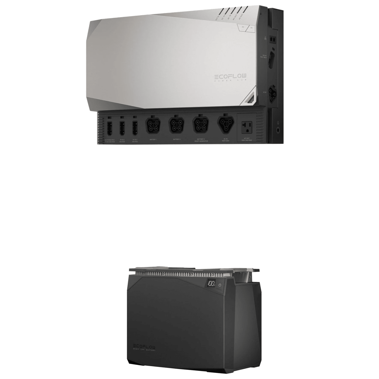 EcoFlow 5kWh Power Get Set Kit showing high-capacity backup power system for home and outdoor use.