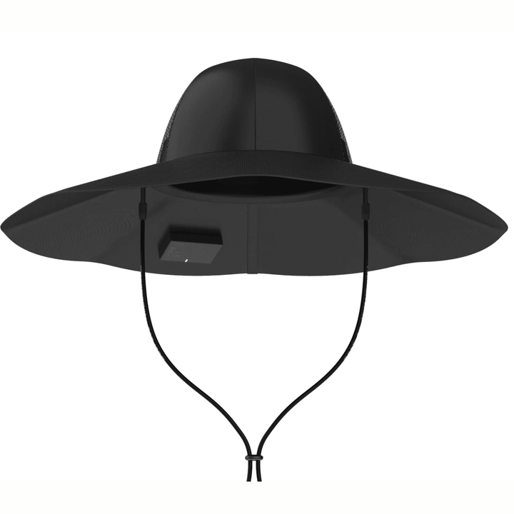 EcoFlow Power Hat Medium-Large with USB charging port, sun protection, designed for outdoor wear, size 56-58cm.