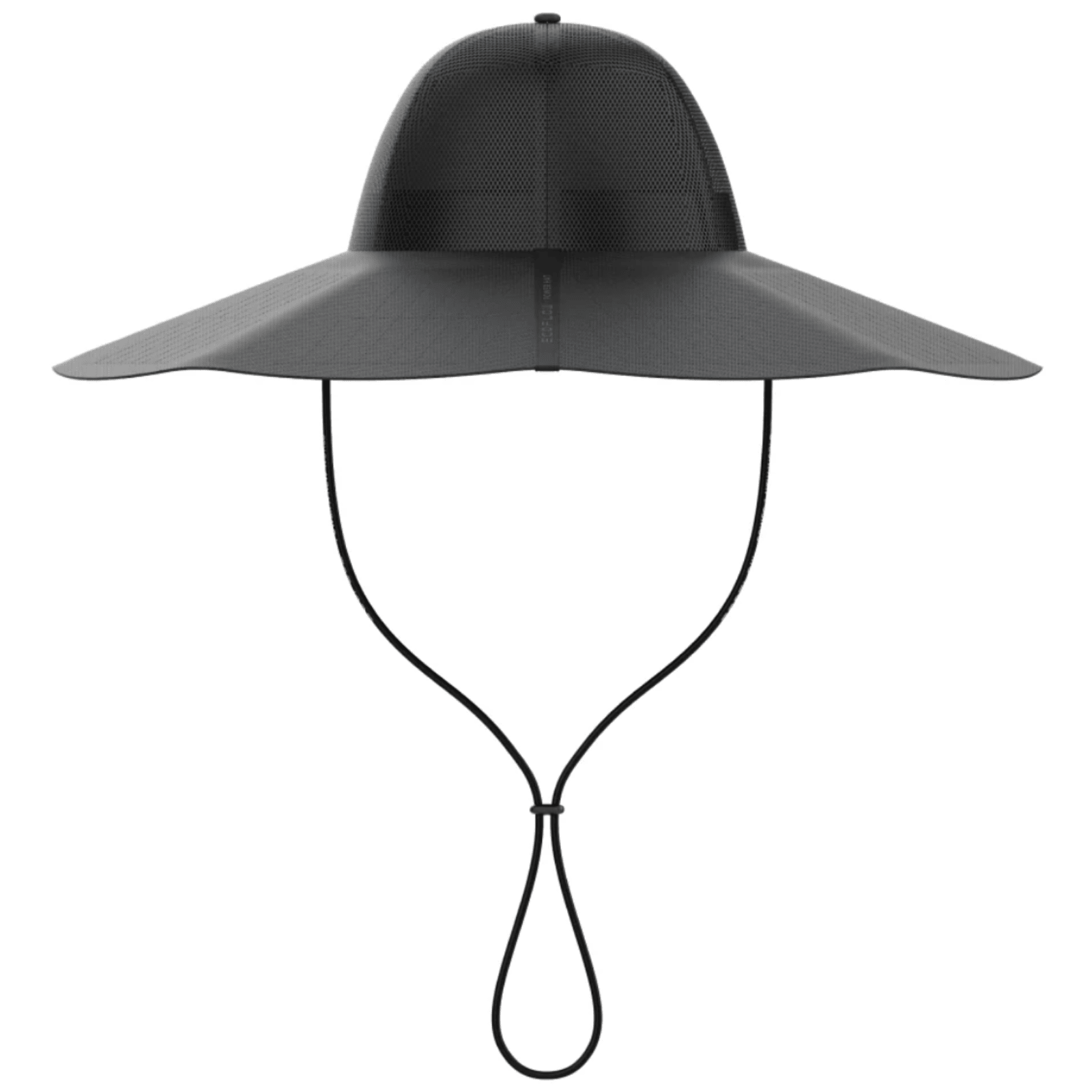 EcoFlow Power Hat in medium-large size with sun protection and USB charging port, designed for outdoor use and sun protection.