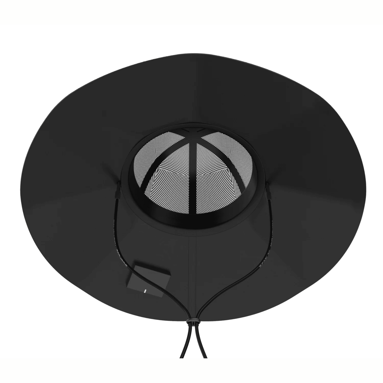 EcoFlow Power Hat with wide brim for sun protection, medium-large size, USB charging port, and durable fabric for outdoor use.