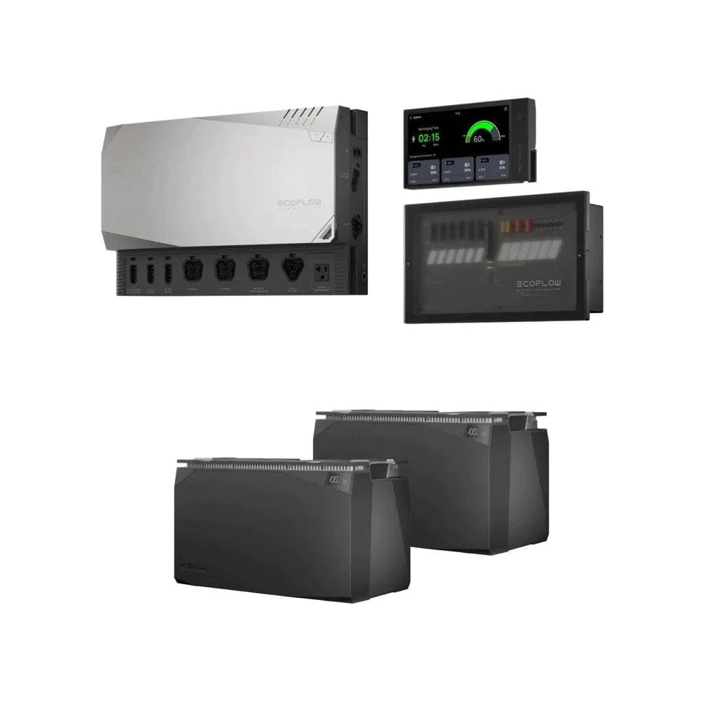 EcoFlow 10kWh Power Independence Kit with 48V battery, 3600W inverter, expandable backup power for RV and off-grid use