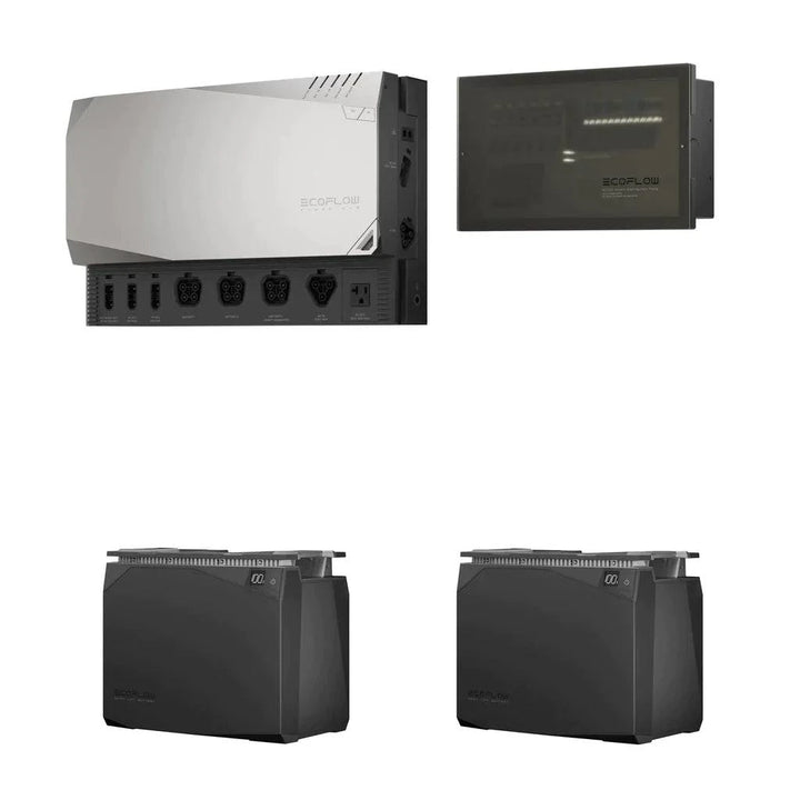 EcoFlow 10kWh Power Prepared Kit with portable battery system and accessories for reliable energy solutions.