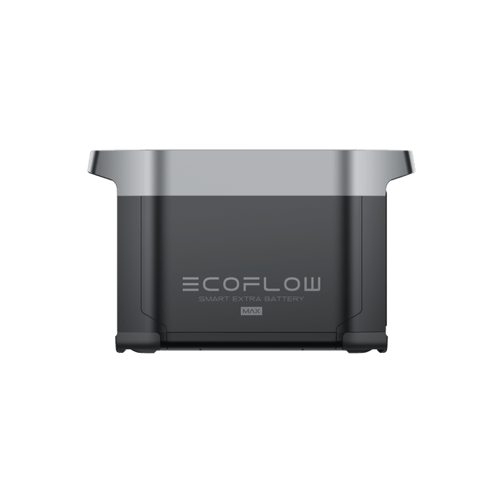 EcoFlow DELTA 2 Max Smart Battery with 2048Wh capacity, LFP chemistry, 51.2V, and 3200W max power output.