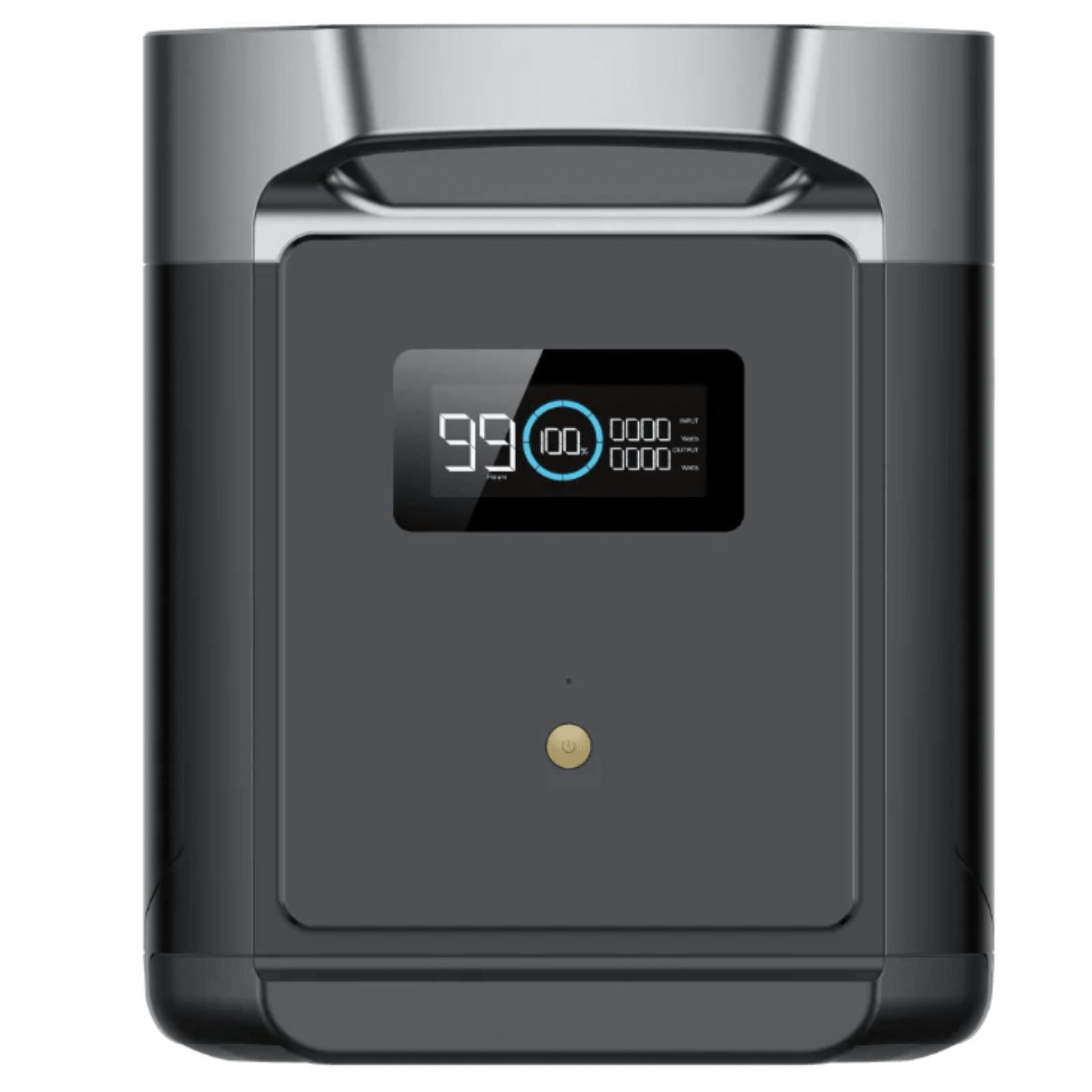 EcoFlow DELTA 2 Max smart extra battery with 2048Wh capacity, LFP chemistry, 51.2V, and 3200W max power output.