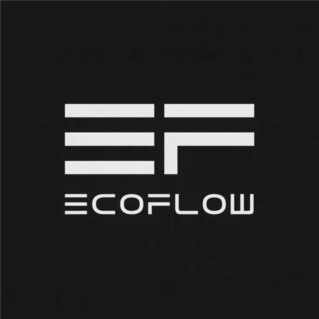 EcoFlow Delta 2 Max portable power station with extra battery and 400W solar panel, showcasing its sleek design and multiple outlets.