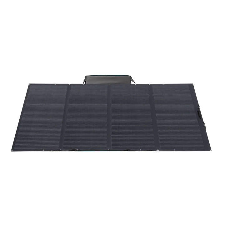 EcoFlow 400W self-supporting solar panel for recharge power stations, outdoor portable solar panel for renewable energy use