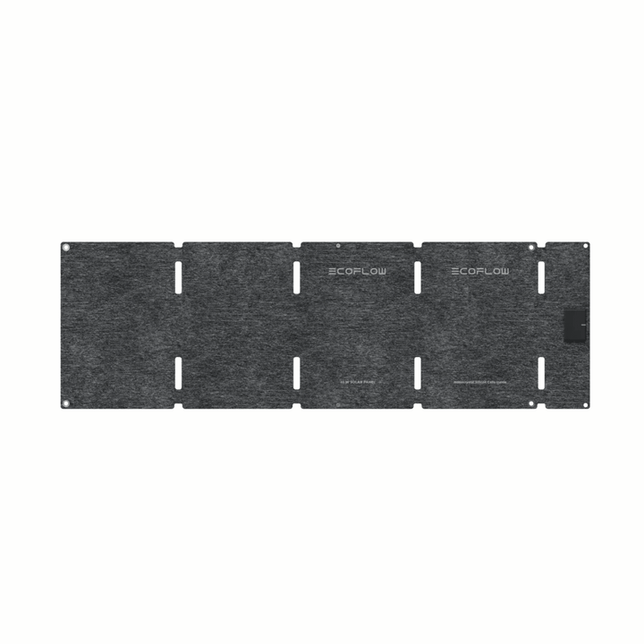EcoFlow 45W foldable portable solar panel, waterproof and high efficiency for outdoor solar power generation.