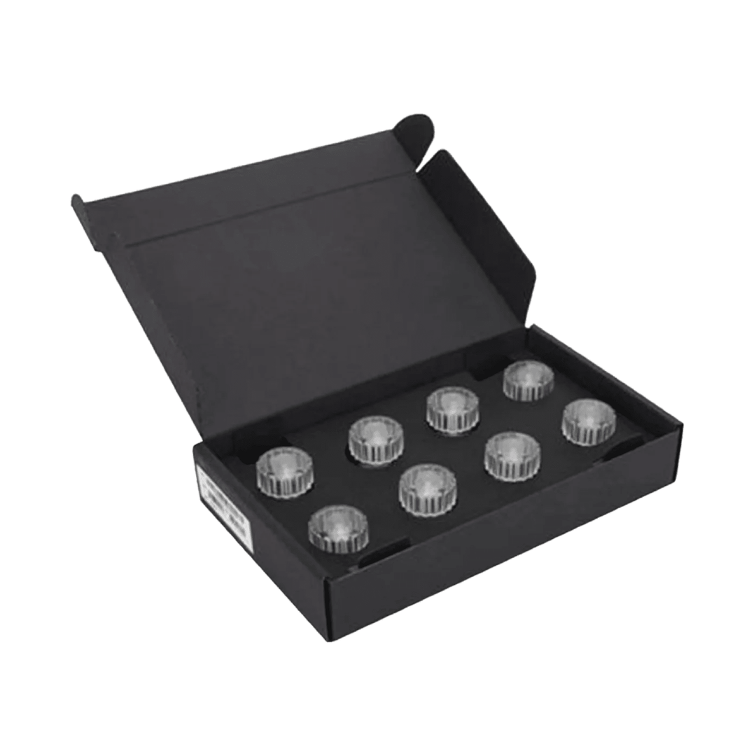 EcoFlow suction cups for solar panels, set of 8, secure mounting solution with durable, transparent design for reliable attachment.