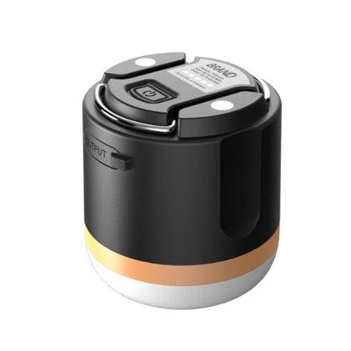 EcoFlow portable camping table lamp with magnetic hangable design, handheld light for outdoor use and camping trips.