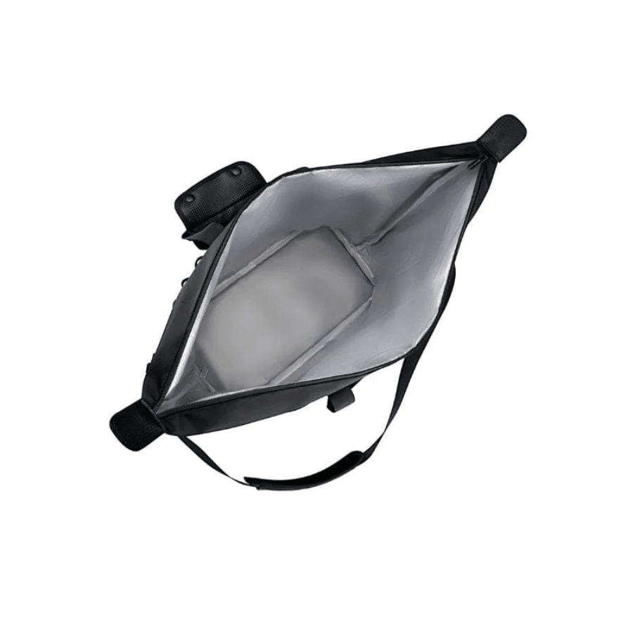 EcoFlow waterproof handbag with sleek design, suitable for travel storage, made by EcoFlow, featuring a stylish carrying case.