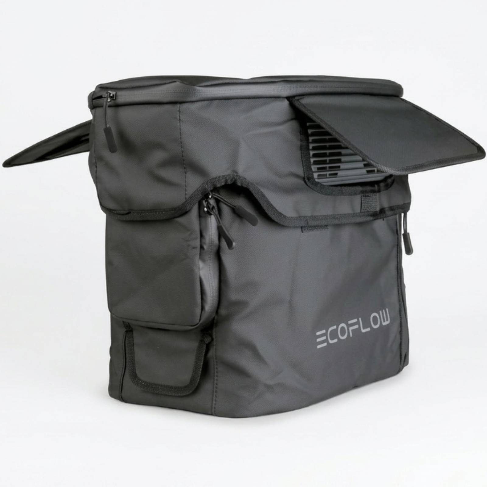 EcoFlow DELTA 2 waterproof handbag with lightweight, durable cover and protective design, ideal for outdoor use.