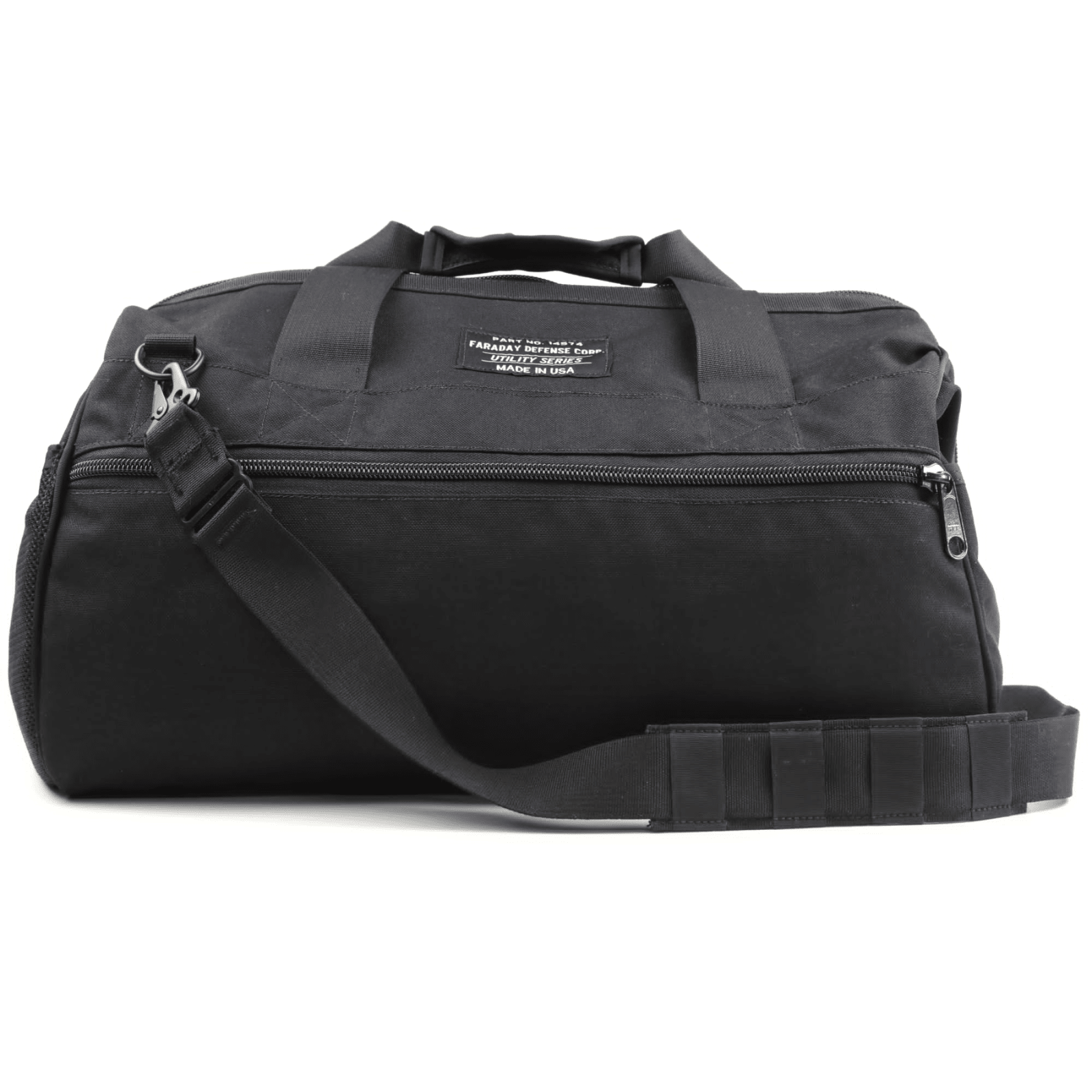 Faraday Cordura Utility Bag Large Black Durable Waterproof Canvas Tank - POWER FIT SHOP — Powering Preparedness, Health & Home