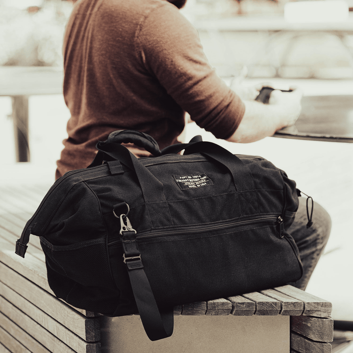 Faraday Cordura Utility Bag Large Black Durable Waterproof Canvas Tank - POWER FIT SHOP — Powering Preparedness, Health &amp; Home