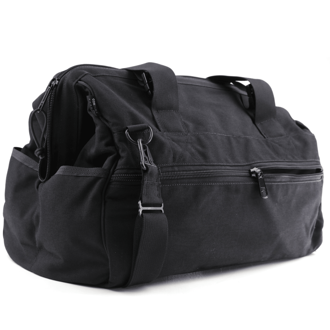 Faraday Cordura Utility Bag Medium Black Durable Waterproof Canvas - POWER FIT SHOP — Powering Preparedness, Health &amp; Home