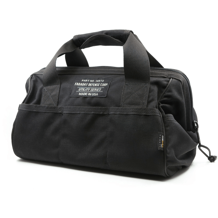 Faraday Cordura Utility Bag Small Black Durable Waterproof Canvas Tank - POWER FIT SHOP — Powering Preparedness, Health &amp; Home