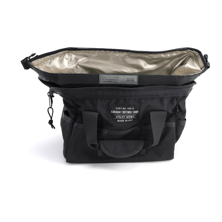Faraday Cordura Utility Bag Small Black Durable Waterproof Canvas Tank - POWER FIT SHOP — Powering Preparedness, Health &amp; Home