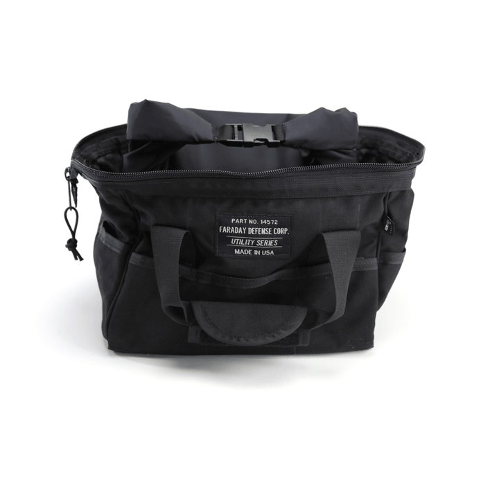 Faraday Cordura Utility Bag Small Black Durable Waterproof Canvas Tank - POWER FIT SHOP — Powering Preparedness, Health &amp; Home