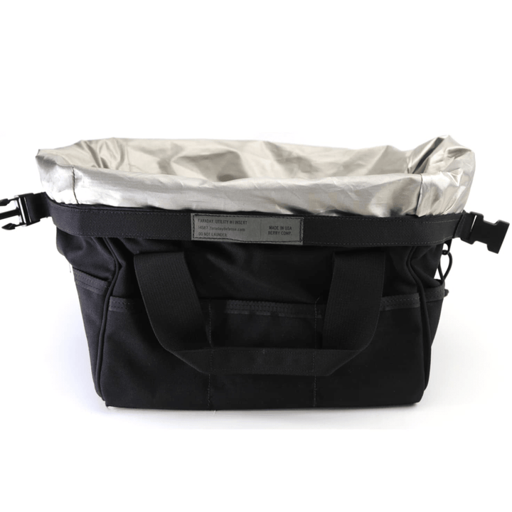Faraday Cordura Utility Bag Small Black Durable Waterproof Canvas Tank - POWER FIT SHOP — Powering Preparedness, Health &amp; Home