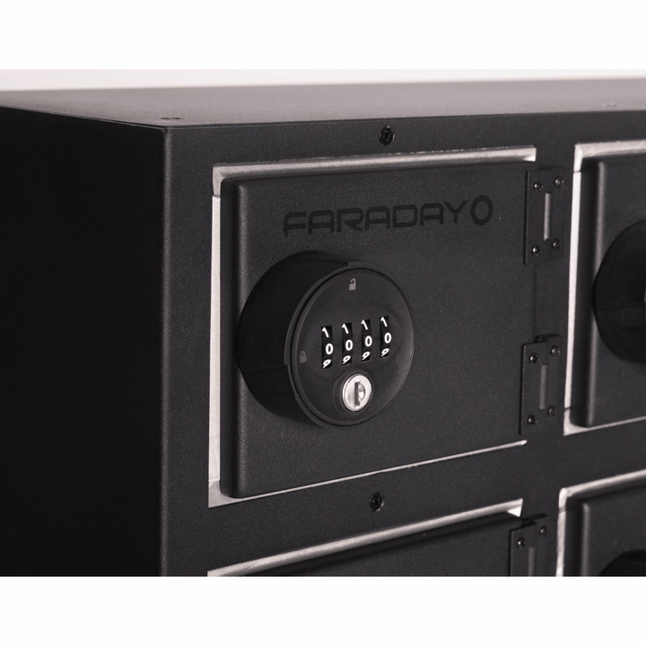 Faraday Nexus secure RF storage backpack by Faraday, designed for data protection with a durable, protective exterior.