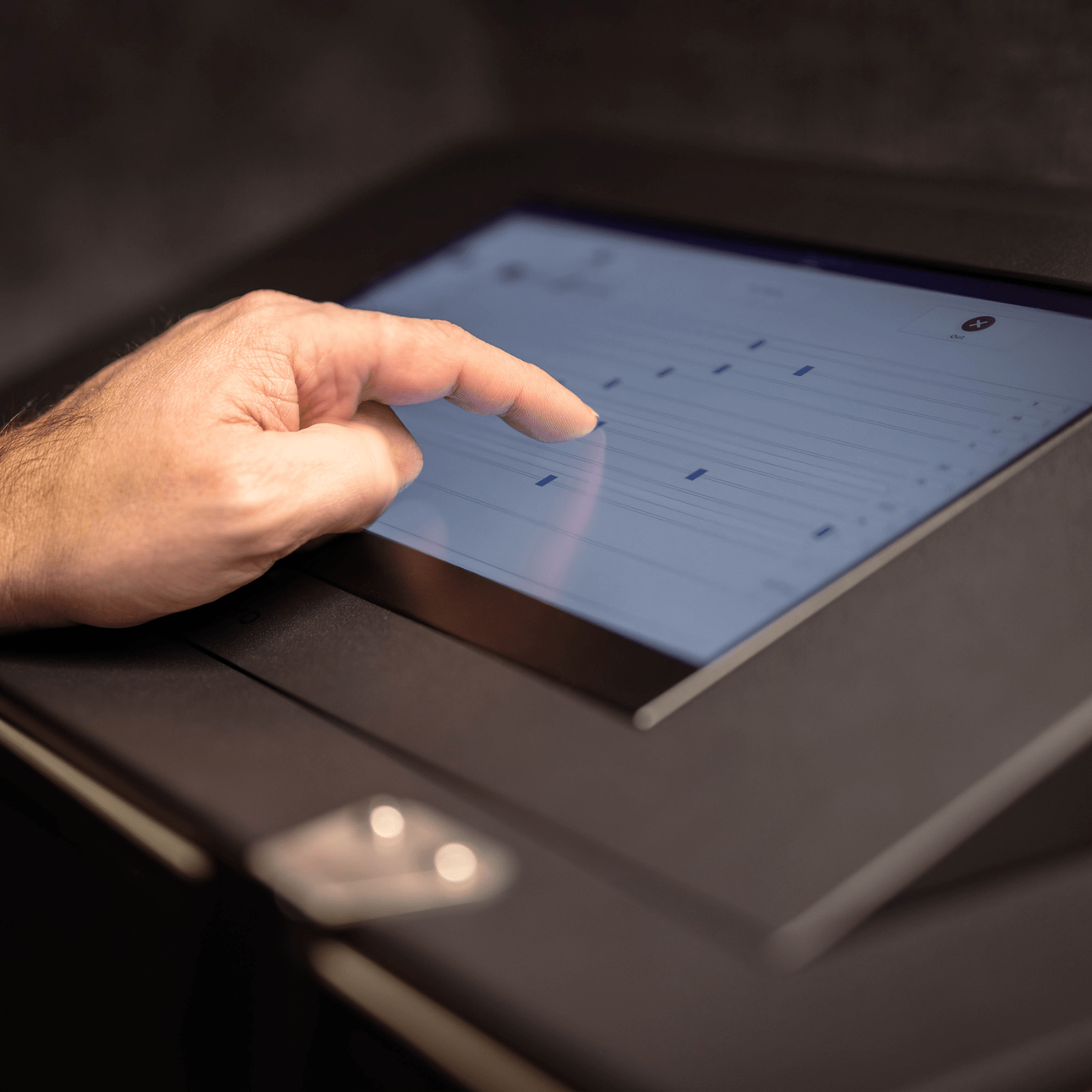 Faraday Nexus Forensic Mini Lab OS touchscreen RF shielded data box backpack by Faraday, designed for secure data protection on the go.